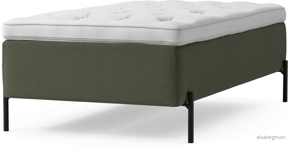 Delux Dream Ramsäng, enkelsäng med bäddmadrass och sängben 9qZ4U