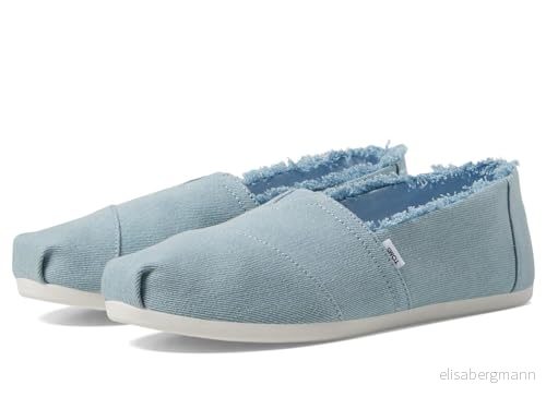 TOMS Slipins, Storlek: 35.5, Light blue denim Textil 195703464997