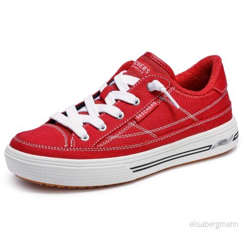 Skechers Arcade Arch Fit för kvinnor Arcata, Röd, 36 EU 196311432217