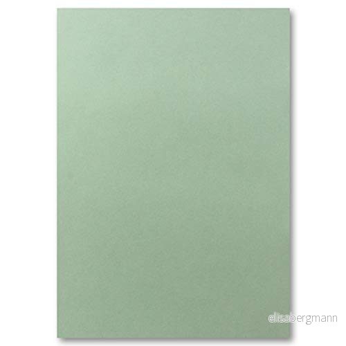 50 ark DIN A5 papper eukalyptus 120 g 14,8 x 21 cm pysselark lerpapper pysselpapper brevpapper färger glad av GUSTAV NEUSER 4252001500096