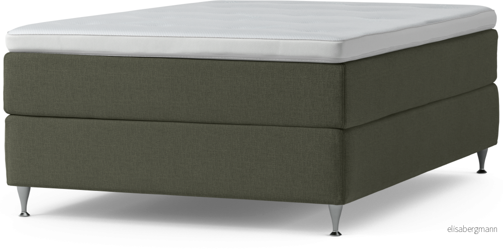 Delux Dream Kontinentalsäng, enkelsäng 140 cm med bäddmadrass och sängben 9pOAv