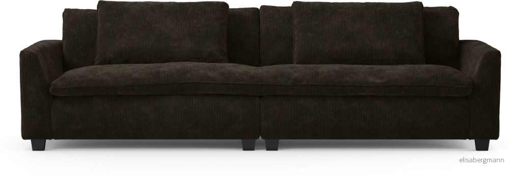 Bellora 4-sits soffa, hel dyna S9noU