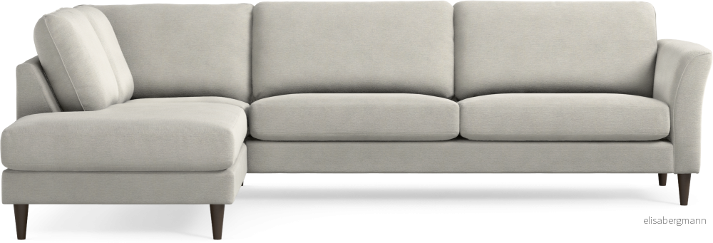 Bridge 3-sits soffa med divan vänster snes7