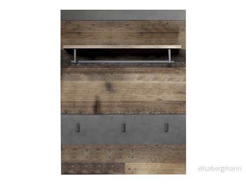Furnline Garderob klädpanel med förvaringsutrymme, 80 x 106 101 cm 4251585311647