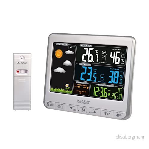 La Crosse Technology WS6826WHI BLA väderstation flerfärgad 3700123853909