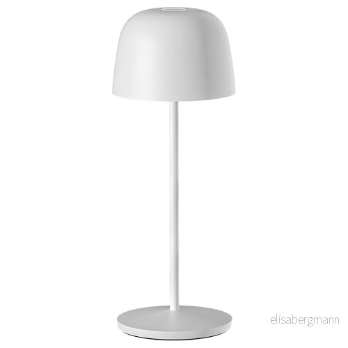 SOPHIA H20 cm dimbar varmvit LED trådlös bord, vit 3666162007386