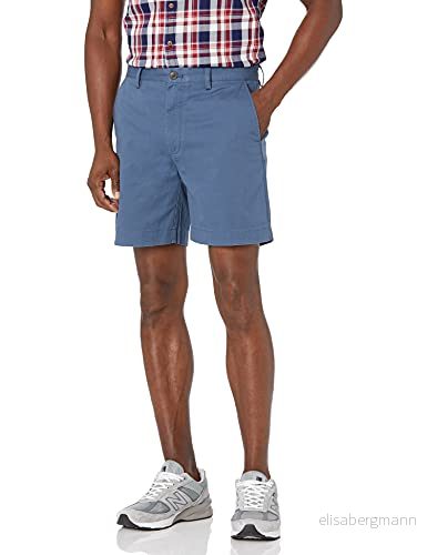 Amazon Essentials herr Classic Fit 7 tum kort, blå, 38 191770904879