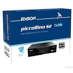 Utgåva piccolino S2 Full HD satellitmottagare FTA, (DVB-S2 ARD & ZDF SD avstängningsdulig) Unikabelkompatibel, USB, HDMI, SCART, LAN, 2-i-1 fjärrkontroll, förinstallerad tysk programlista 5200378400005 Utgåva piccolino S2 Full HD satellitmottagare FTA, (DVB-S2 ARD & ZDF SD avstängningsdulig) Unikabelkompatibel, USB, HDMI, SCART, LAN, 2-i-1 fjärrkontroll, förinstallerad tysk programlista 5200378400005