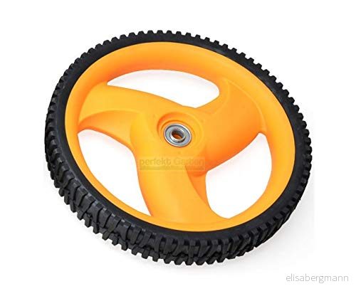 29,3 cm bakhjul för gräsklippare med lager Husqvarna Mcculloch 532403509 532432749 8965440934402
