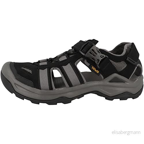 Teva herr M Omnium 2 läderfiskarsandal, Svart, 10.5 194715407589