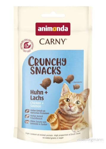 animonda Carny Adult Crunchy kyckling lax 10 x 50 g 4017721739863