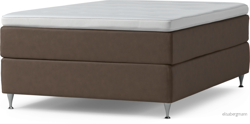 Delux Dream Kontinentalsäng, enkelsäng 140 cm med bäddmadrass och sängben zmScW