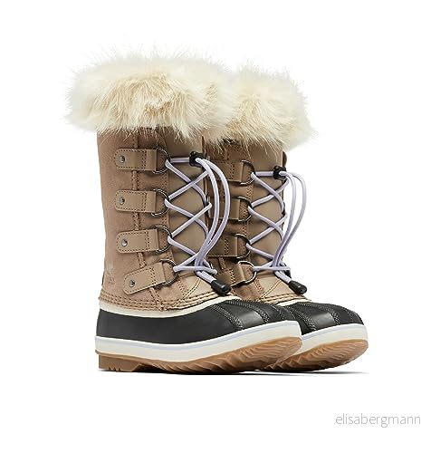 Sorel Youth JOAN OF Arctic WP Unisex Snörstövlar Omega taupe/gum för barn, Storlek: 33, Skinn/syntet 195981652444