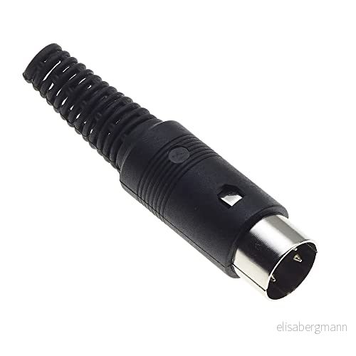 4 Pin Din Plug - Male Adapter Socket Audio AV Connector Solder 5056348813937