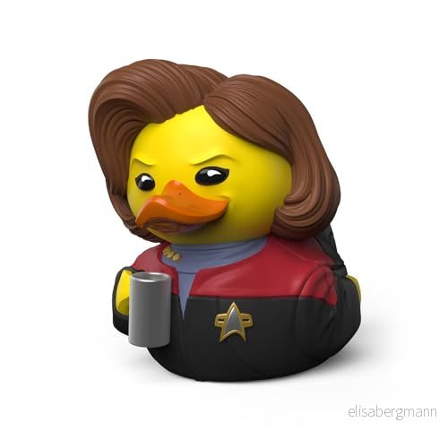TUBBZ Mini Kathryn Janeway Samlarobjekt Vinyl Gummi Anka Figur Officiell Star Trek Merchandise Sci Fi TV, filmer och TV spel 5056280458449