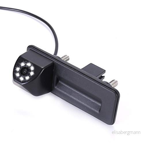 【8 LED mörkerseende】Högkvalitativt bagagehandtag bakkamera med strömbrytare, vattentät vidvinkel, ersättning för VW Skoda Roomster Superb Cambi Yeti Fabia Octavia II 1Z 2 Audi A1 8990181064132 【8 LED mörkerseende】Högkvalitativt bagagehandtag bakkamera med strömbrytare, vattentät vidvinkel, ersättning för VW Skoda Roomster Superb Cambi Yeti Fabia Octavia II 1Z 2 Audi A1 8990181064132