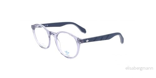 adidas Originals, OR5075, glasögonramar, unisex, vuxna, grå/övrigt, formsprutad ram, rund 889214460837