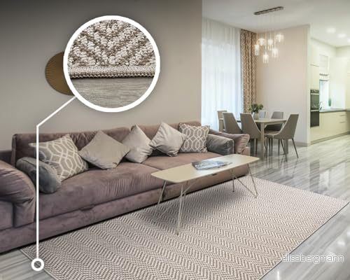Tadi & Imperio1979 Rustik Ullmatta - 120x200 cm - Beige 8435721611891
