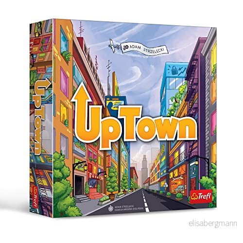 Trefl Uptown familjespel, bli utvecklare, bygga, tjäna, strategispel för vuxna och barn från 10 år, flerfärgad, 02278 5900511022780