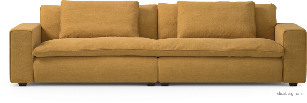 Bellora 4-sits soffa, hel dyna A7eW6