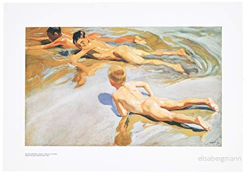 ”Pojkar på stranden”, officiellt intryck av Prado Museum 8436532681950 ”Pojkar på stranden”, officiellt intryck av Prado Museum 8436532681950