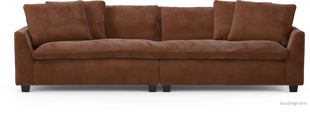 Bellora 4-sits soffa, hel dyna k5aMb