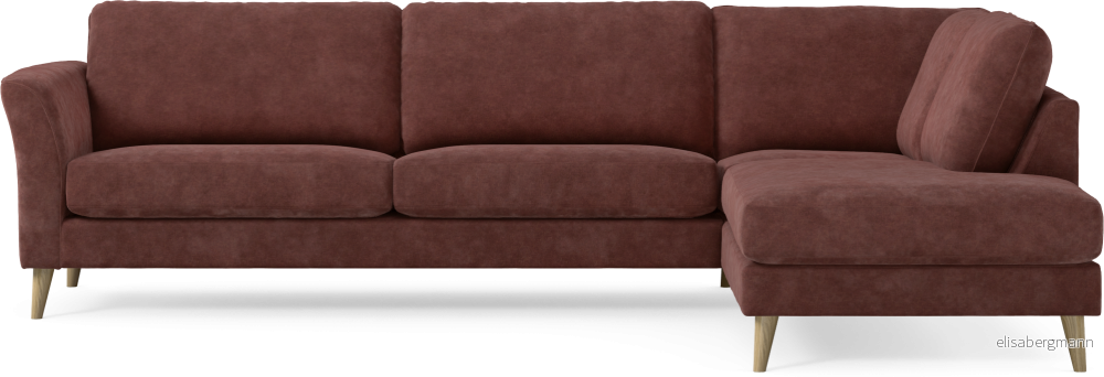 Bridge 3-sits soffa med divan höger sqLRX