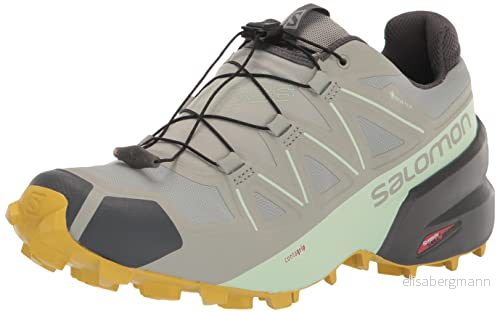 Salomon SPEEDCROSS 5 GORE TEX dam Vandringssko Skor, Smidesjärn/spray/antik mossa, 37 1/3 EU 193128860097