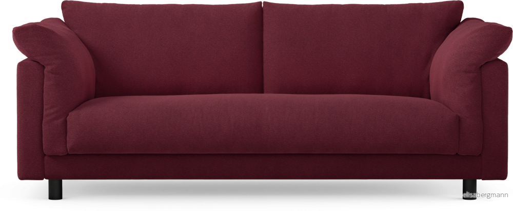 Cherrie 2,5-sits soffa, hel dyna, fast klädsel NQKKN