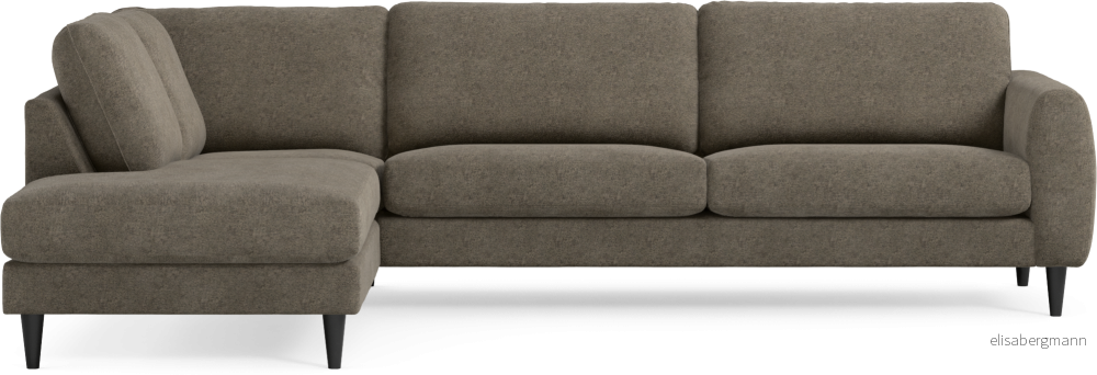 Bridge 3-sits soffa med divan vänster EkWcZ