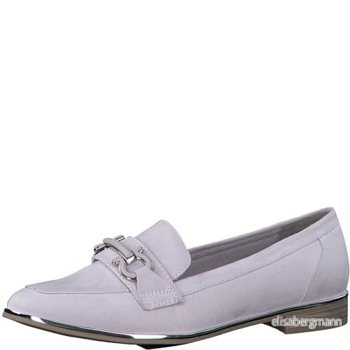 MARCO TOZZI Dam, Feel ME fotsäng, mjukt foder, 22420642 tofflor, lavender, 37 EU, Lavendel, EU 4064231425229