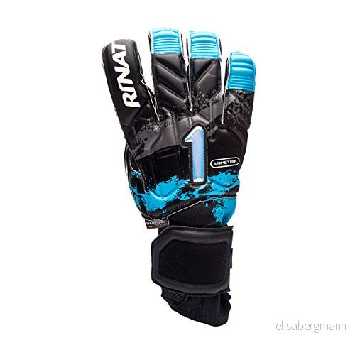 Rinat Asimetrik Prime Pro Målvaktshandske, Unisex Vuxen, Svart/Blå/Grå, 11 7506094600803 Rinat Asimetrik Prime Pro Målvaktshandske, Unisex Vuxen, Svart/Blå/Grå, 11 7506094600803
