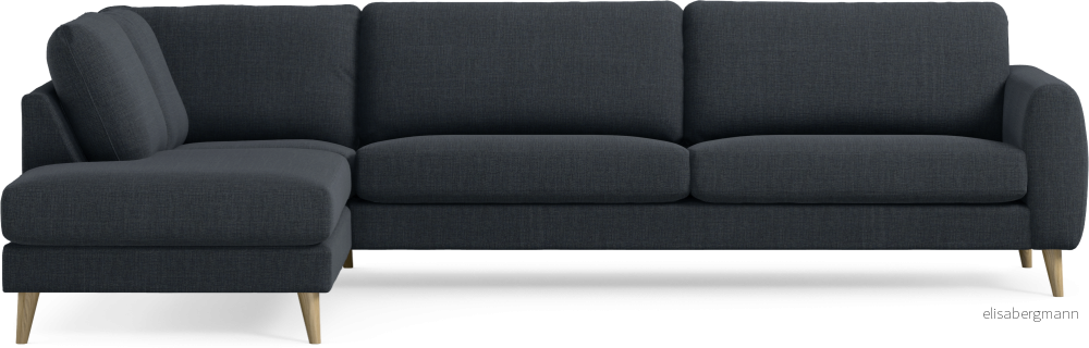 Bridge 4-sits soffa med divan vänster ftCeC