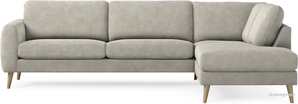 Bridge 3-sits soffa med divan höger RyQLx