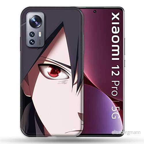 Fodral för Xiaomi 12 Pro Manga Naruto Sasuke Face 3614848257068