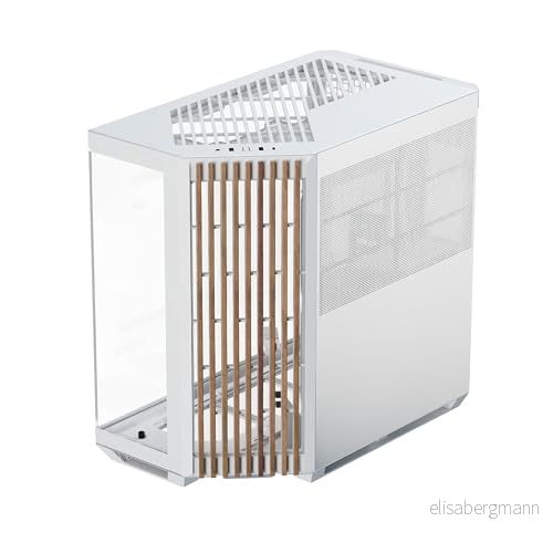 APNX V1 White/Wood Chassi Miditower Vit 4711099479566