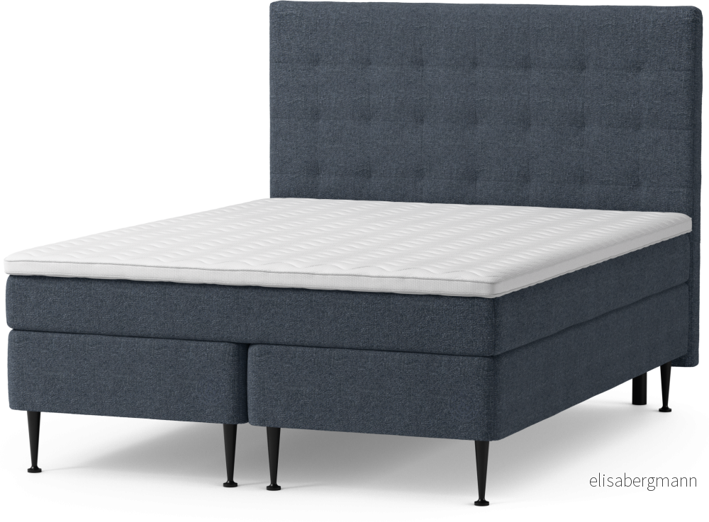 Asperö Comfort Kontinentalsäng, dubbelsäng med bäddmadrass Comfort och sängben F9Wm2