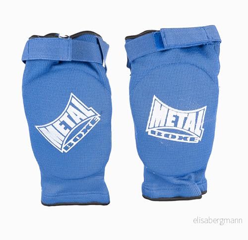 Metal Boxe Mixte Coudi re pour Enfant, Bleu, Junior EU 3662968001191