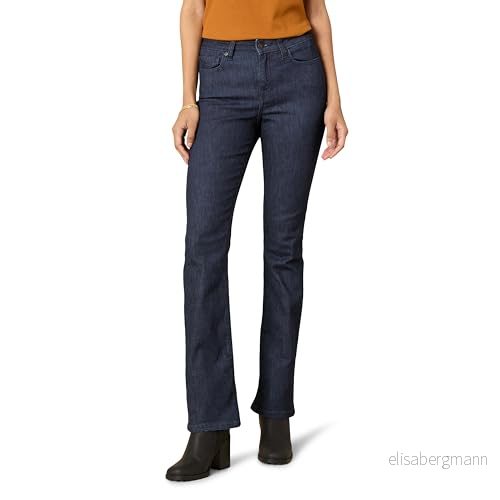 Amazon Essentials kvinnors Slim Bootcut Jean, New Rinse, 0 Lång 194223325405