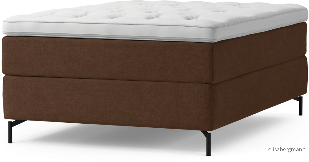 Delux Dream Kontinentalsäng, enkelsäng 140 cm med bäddmadrass och sängben 6g0fV