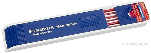 Staedtler Farb Zeichenmine Mars Lumochrom, Farbe Karmin, 2 mm, für Fallminenstifte, 204 29 4007817046418