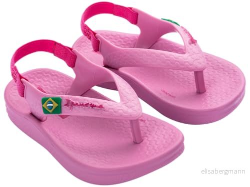 Ipanema Unisex barn anatomica mjuk baby flip flop, rosa, 19 EU 4060628297943