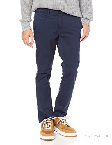Amazon Essentials herr Skinny Fit Casual Stretch Chino Byxa, Marinblå, 28 W x L 193548336301