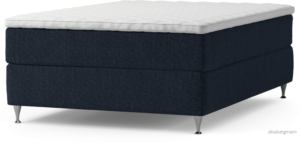 Delux Dream Kontinentalsäng, enkelsäng 140 cm med bäddmadrass och sängben 06U2E