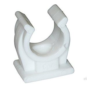 RIEGLER 114033-88.028 rörklämma »speedfit« PP, f. rör ytterdiameter 28 mm, vit, max. 90 C, 1 st. 4047322204354