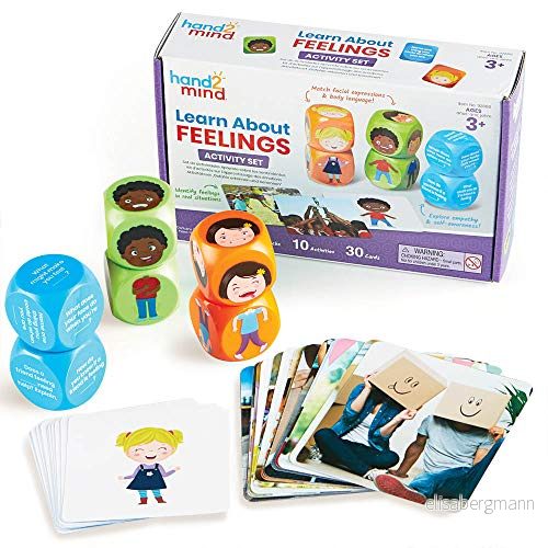 Learning Resources Learn About Feelings Activity Set Explore & Practise Social Emotional Skills, Ages 3+ 848850113811