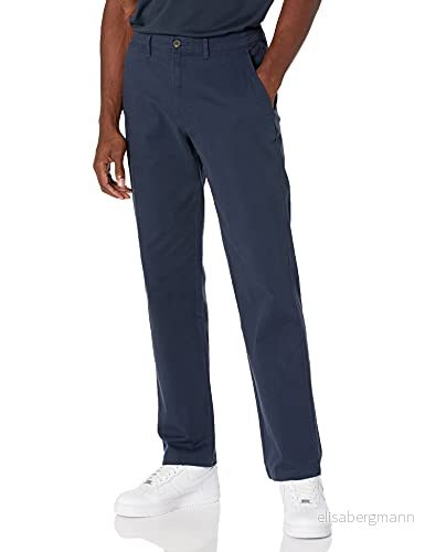 Amazon Essentials Herr Classic Fit Casual Stretch Chino Byxa, Marinblå, 42 B x 29 L 191770593479