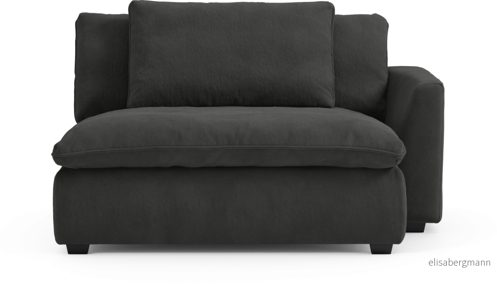 Bellora Schäslong XL med armstöd höger Q3VP1