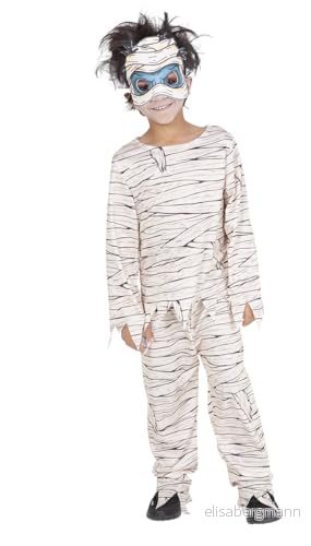 Rubies Mamma Malota kostym för pojkar och flickor, T shirt, byxor mask, levande död, officiell licens halloween, fester, cosplay 8422971899872