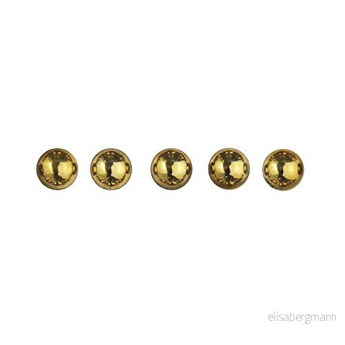 Rayher 1511806 självhäftande halvpärlor i plast diameter 5 mm förpackning med 80 4006166882418
